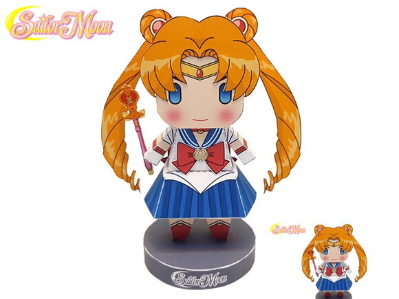 Arquivo de Corte : Sailor Moon em papel.