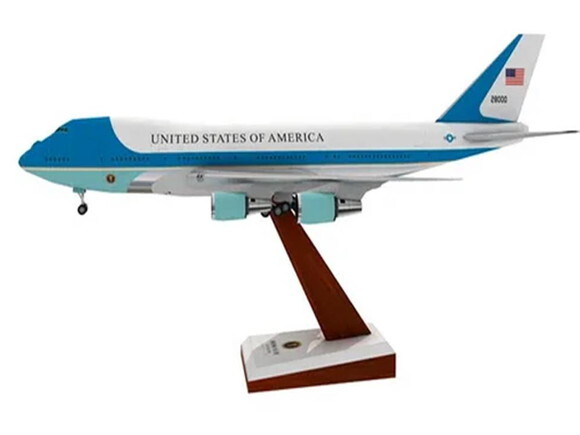 Arquivo de Corte 3d : Avião Boeing VC-25 Air Force One/ PDF.