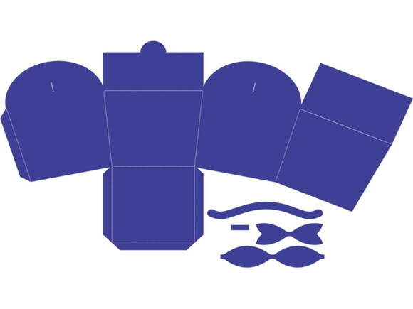Arquivo de Corte Digital Caixa -Sushi Box em PDF.