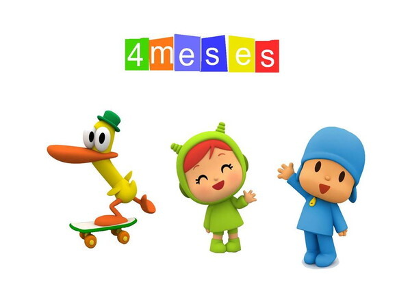 Arquivo de Corte Topo de Bolo Pocoyo 1 - Studio.