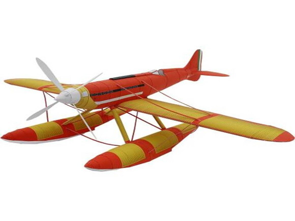 Avião Macchi M.C. 72 / Papercraft.