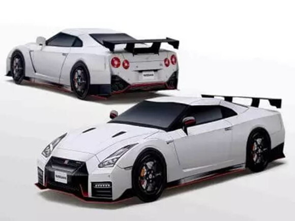 Carro de Papel Nissan GT-R NISMO / Papercraft Digital.
