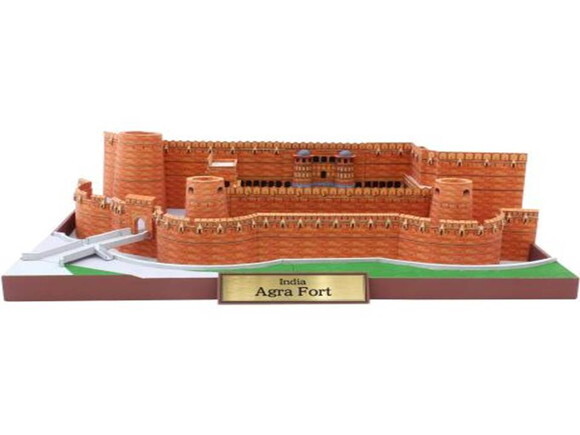 Forte Agra, Índia / Maquete 3D papercraft.