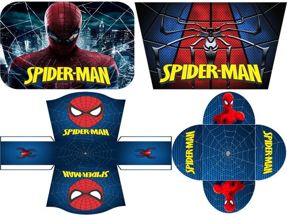 Kit Digital Para Festa Homem Aranha em PDF.