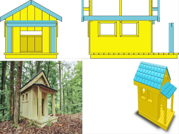 Projeto De Uma Casinha De Cachorro/ PDF.