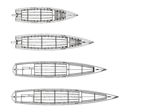 Projeto P/ Construir Barco de pesca artesanal em madeira.