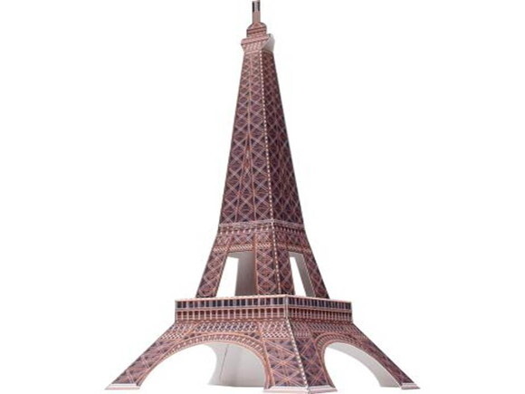 Torre Eiffel, França / Maquete 3D Papercraft Digital.