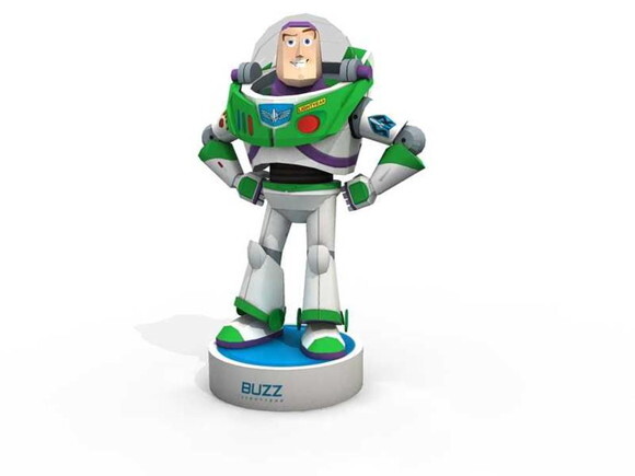 Arquivo de Corte : Buzz Lightyear - Toy Story em papel.