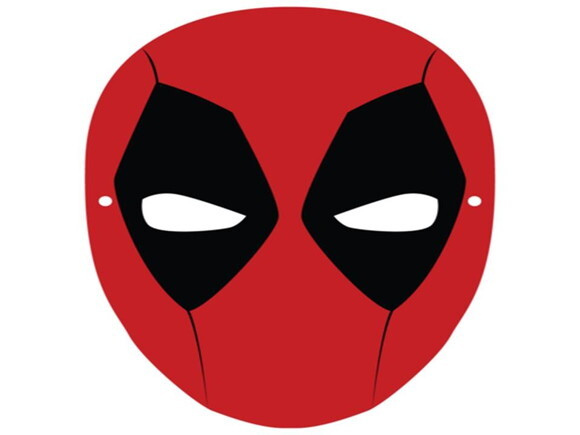 Arquivo de Corte : Máscara do Deadpool em PDF.