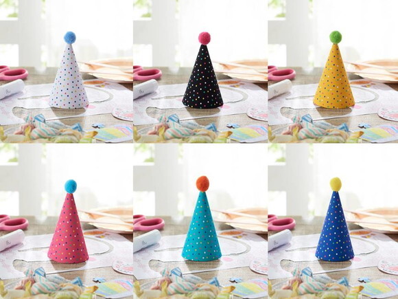 Arquivo de Corte : Mini Chapéu de Festa em PDF.
