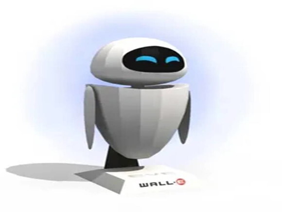 Arquivo de corte 3d : EVE do Wall -e em papel artesanal.