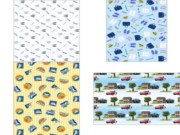 Papel digital padrão : Dia dos pais.