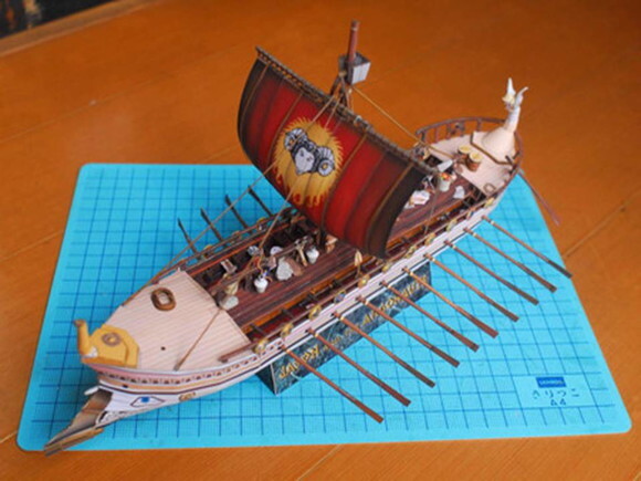 Projeto Papercraft 3d Navio Argo/ Maquete.