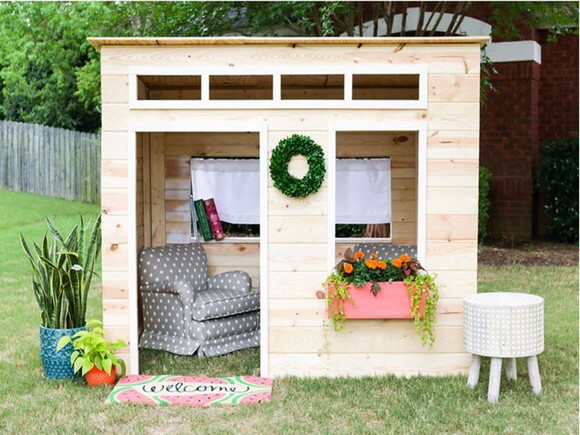 Projeto para Construir Casinha de Madeira Infantil + Brinde.