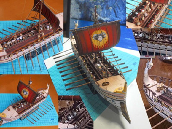 Projeto Papercraft 3d Navio Argo/ Maquete.
