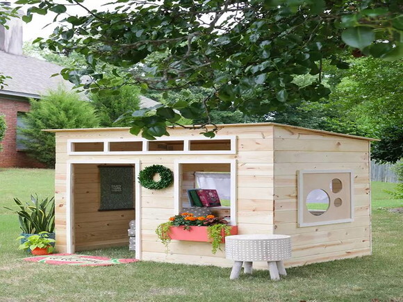 Projeto para Construir Casinha de Madeira Infantil + Brinde.