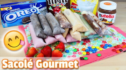 Apostila digital de Sacolé Gourmet.
