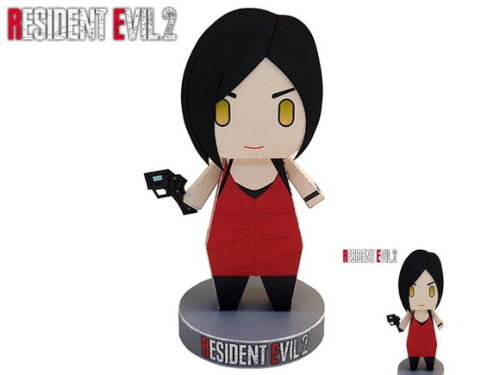 Arquivo de Corte : Ada Wong Resident Evil 2 em Papel.