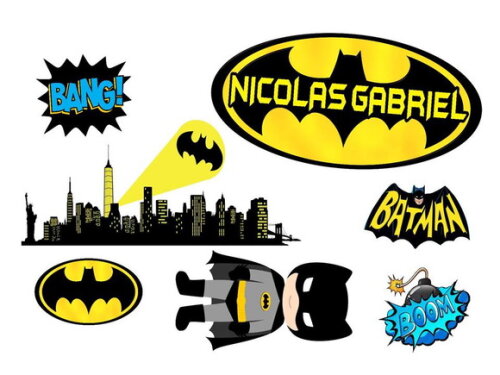 Arquivo de Corte : Topo de Bolo Batman - Studio.