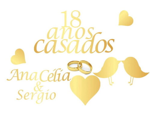 Arquivo de Corte : Topo de Bolo Casados - Studio.