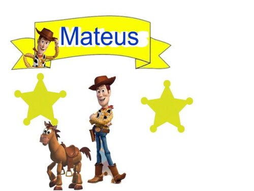 Arquivo de Corte : Topo de Bolo Toy Story - Studio.