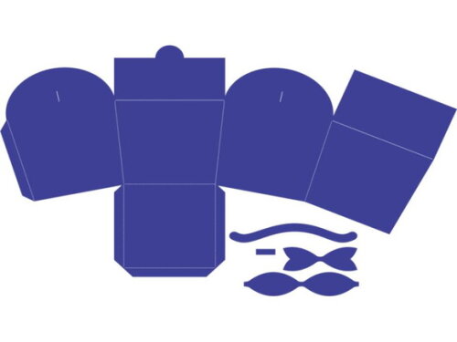 Arquivo de Corte Digital Caixa -Sushi Box em PDF.