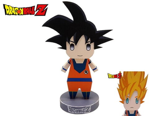 Arquivo de Corte Goku Dragon Ball Z em papel.