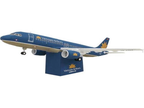 Avião Vietnam Airlines AIRBUS 320 / Papercraft Digital.