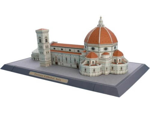 Catedral de Florença, Itália / Maquete 3D papercraft.