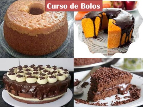 Curso - Aprenda A Fazer Bolos Caseiros