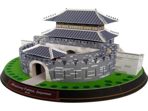 Fortaleza Hwaseong, ROK / Maquete 3D papercraft Digital.