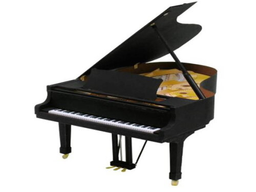 Miniatura de papel de um Piano longo/ Papercraft 3d.