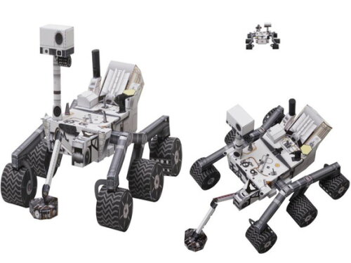 Miniatura de papel Rover explorador de marte/ Papercraft 3d.