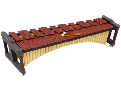 Miniatura em papel de uma Marimba/ Papercraft 3d.