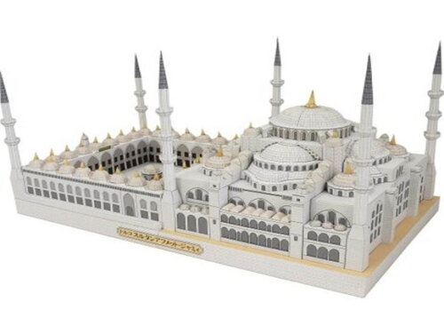 Palácio Sultão Ahmet Camii, Turquia / Maquete 3D Papercraft.