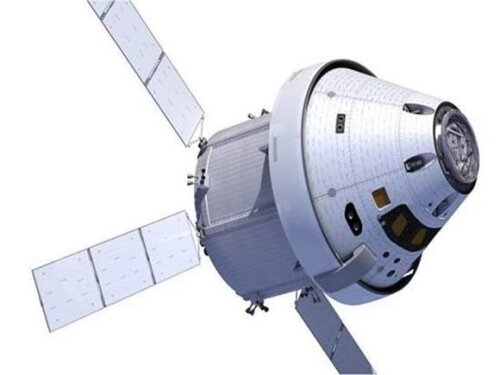 Papercraft da nave espacial Orion da NASA /Maquete 3d.