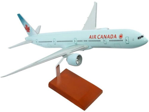 Papercraft do Boeing 777-300 da Air Canada.