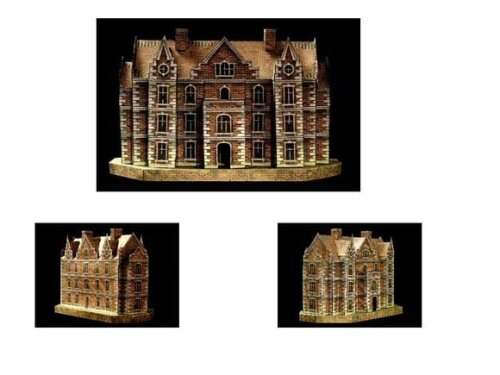 Papercraft Mansão Mal Assombrada Starc Manor/ Maquete 3d.