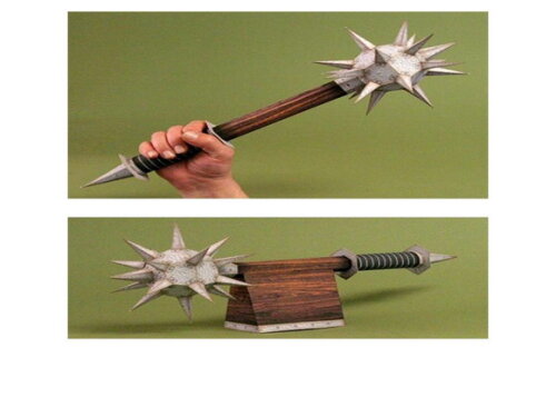 Projeto Bastão Decorativo Estrela da Manhã/ Papercraft 3d.