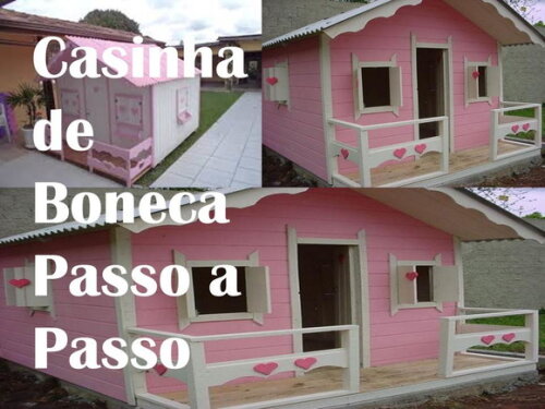 Projeto de Casinha de Boneca Passo a Passo + Bônus !!!