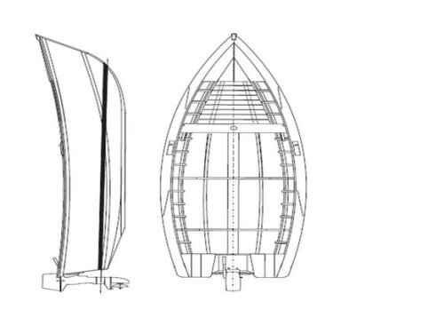 Projeto P/ Construir Barco de pesca artesanal em madeira.