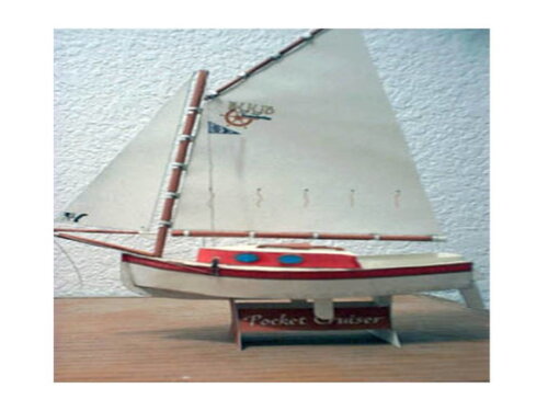 Projeto Papercraft veleiro Pocket Cruiser/ Maquete 3d.