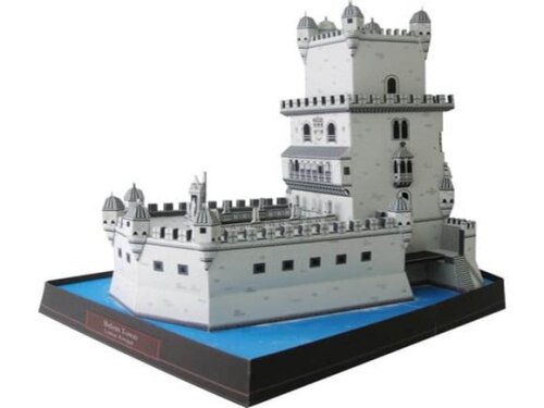 Torre de Belém, Portugal / Maquete 3D papercraft.