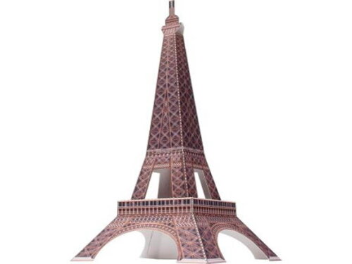 Torre Eiffel, França / Maquete 3D Papercraft Digital.