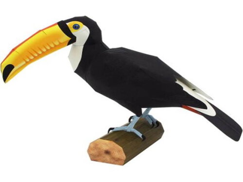 Tucano-toco / Papercraft Digital.