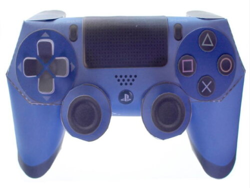 Arquivo de Corte : Controle PS4 em Papel Artesanal.