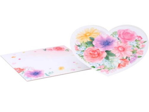 Arquivo de Corte : Mini Cartão Flor em PDF.