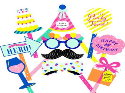 Arquivo de Corte : Plaquinhas Festa de Aniversário em PDF.