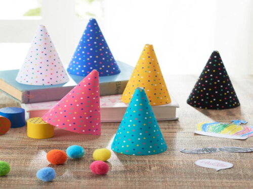 Arquivo de Corte : Mini Chapéu de Festa em PDF.