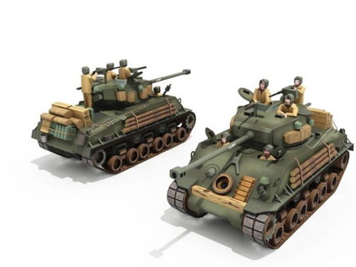 Arquivo de Corte : Tanque de Guerra Sherman Papercraft 3d.